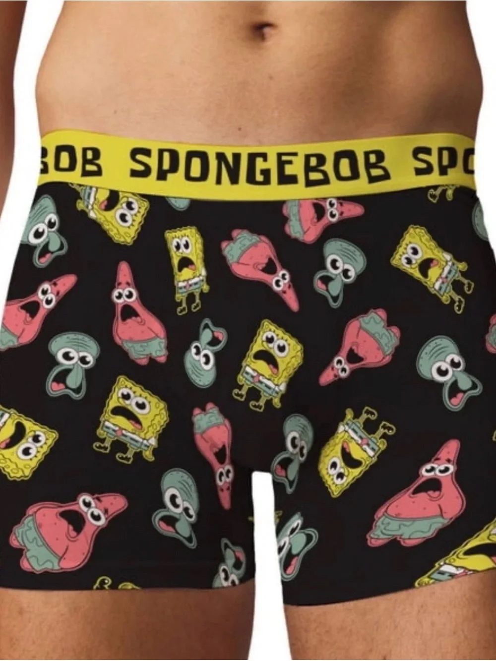 3-Pack Men's Sponge Bob Square Pants 2-Pack Boxer Brief and Crew Sock Set - NWT